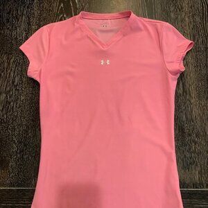 Girls' Pink Under Armour T-Shirt